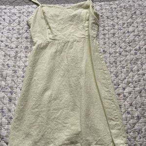 Forever 21 yellow mini dress